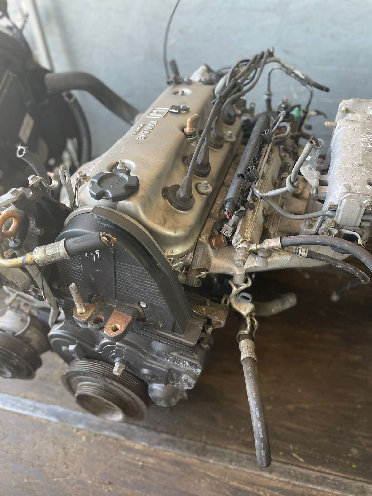 Привозной двигатель F22B на Honda Odyssey