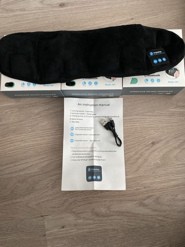Маска для сна с bluetooth