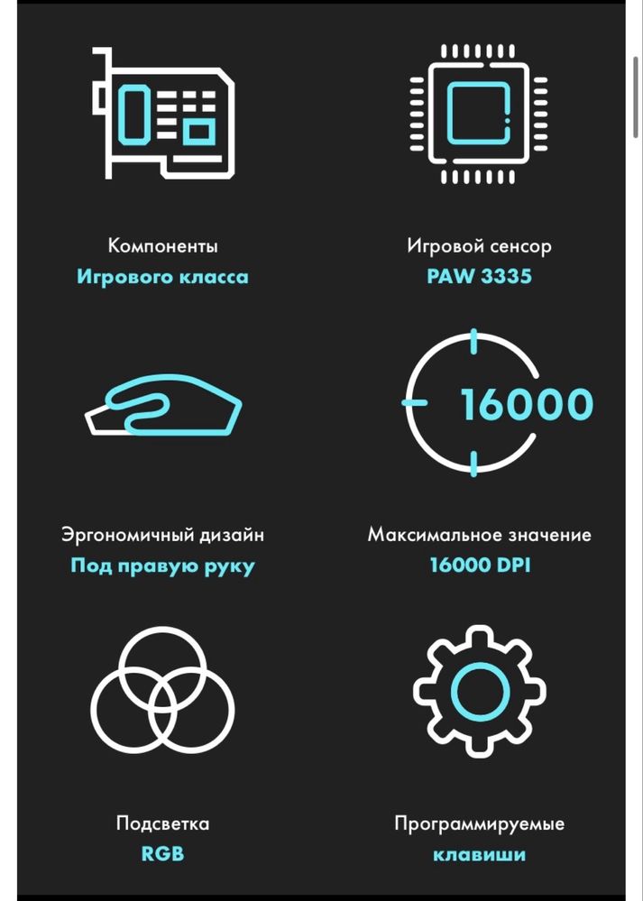 Игровая Мышь ThundeRobot MG301
