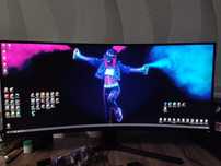 Продам Монитор Xiaomi Mi Curved Gaming XMMNTWQ34 черный