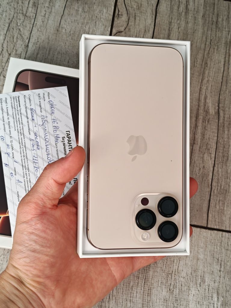 iPhone 16 Pro Max 256 gb akb 99