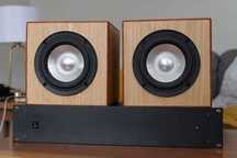Студийные мониторы DMAX Audio SUPER CUBES 5 + усилитель + стойки