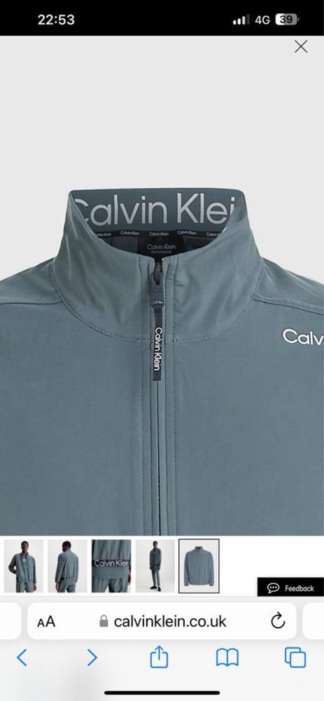 Мастерка Calvin Klein