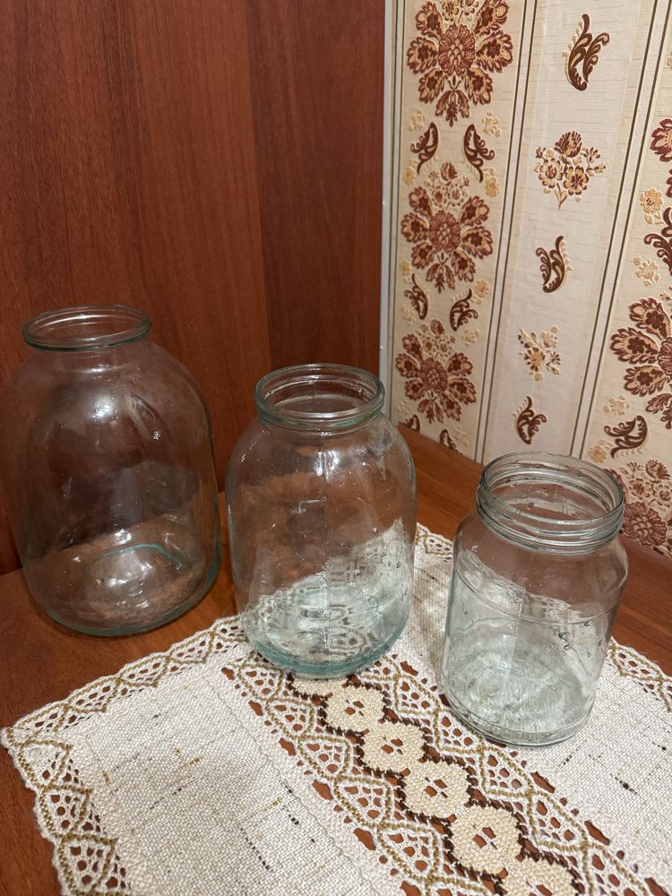 Продам банки 1,2,3 литра