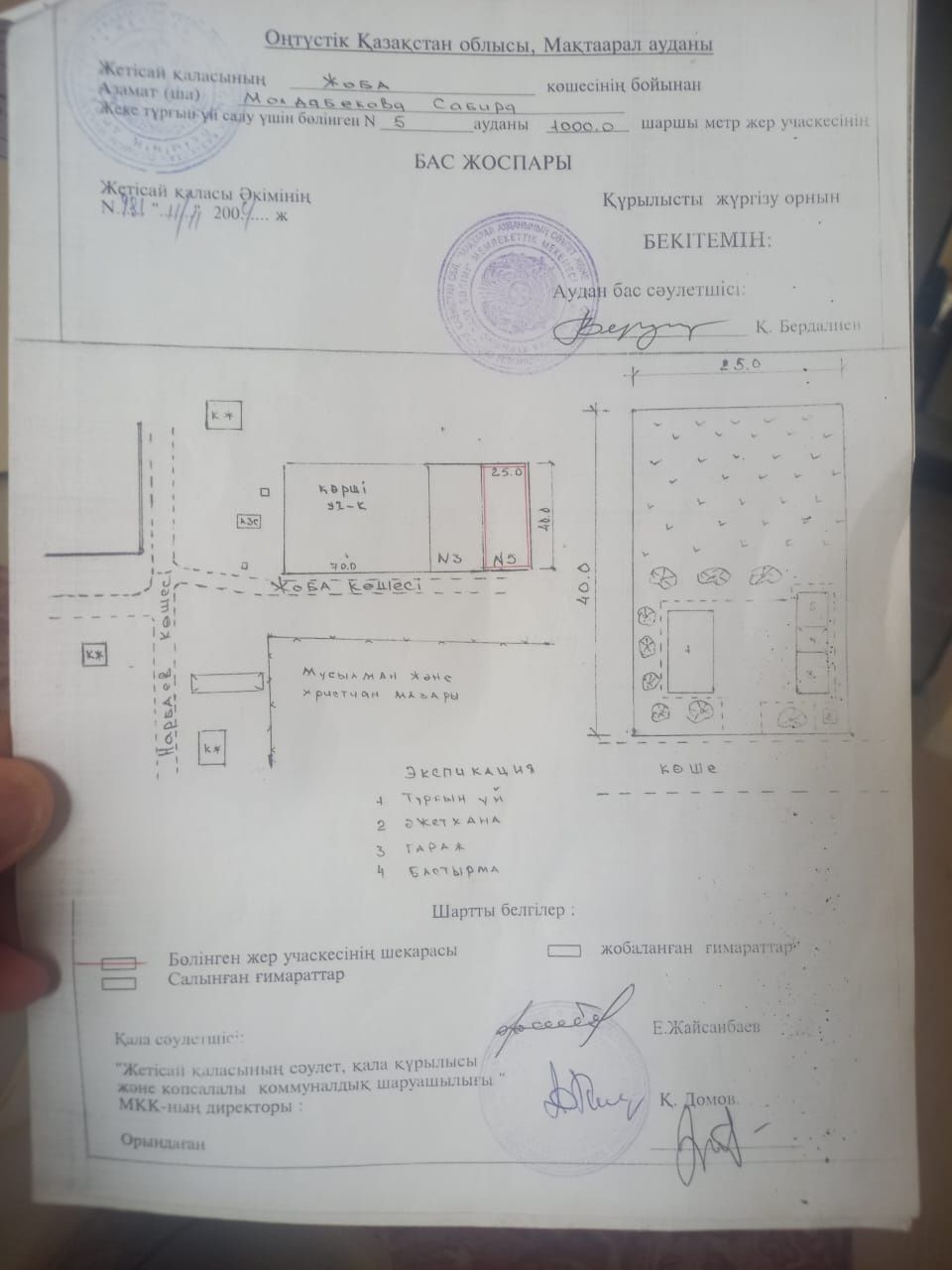 Жер телімі сатылады