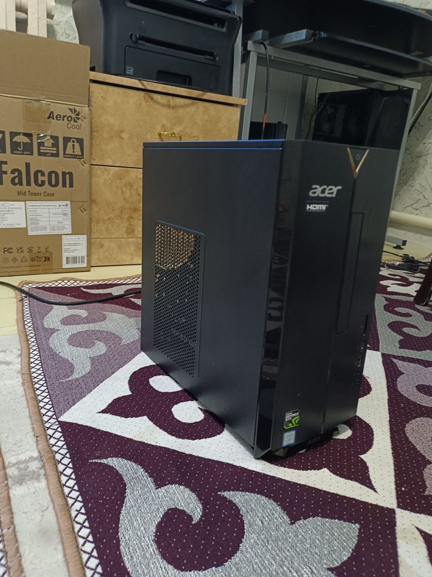 Игровой компьютер с монитором 75гц.