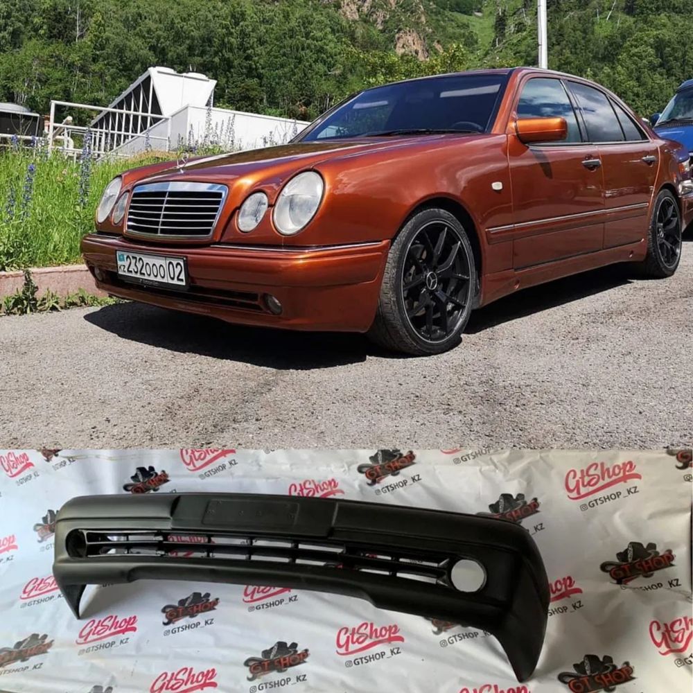 Мерседес W124.W140.W202.W210.W211 бампера, пороги