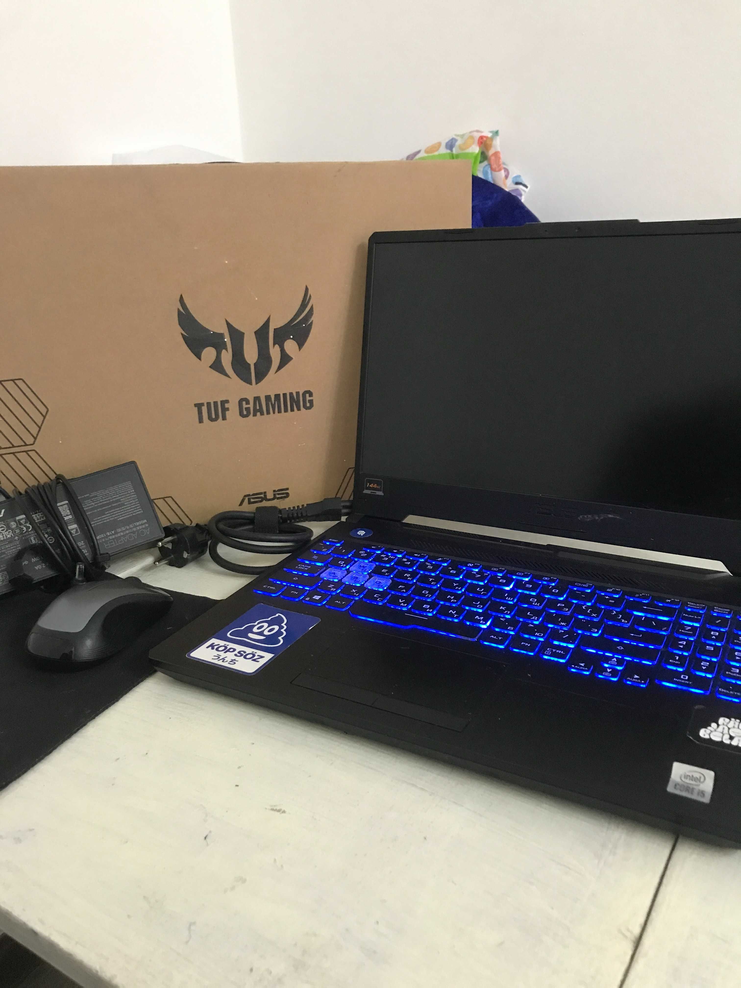 Игровой ноутбук / ASUS TUF Gaming F15 / В отличном состоянии