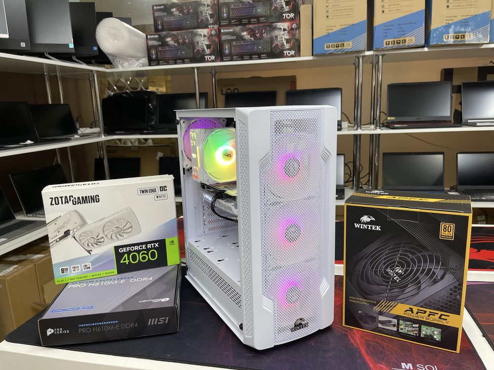 Каспи 0-0-24 Игровой Системный Блок Core i5-12400F/32GB/RTX 4060 8GB