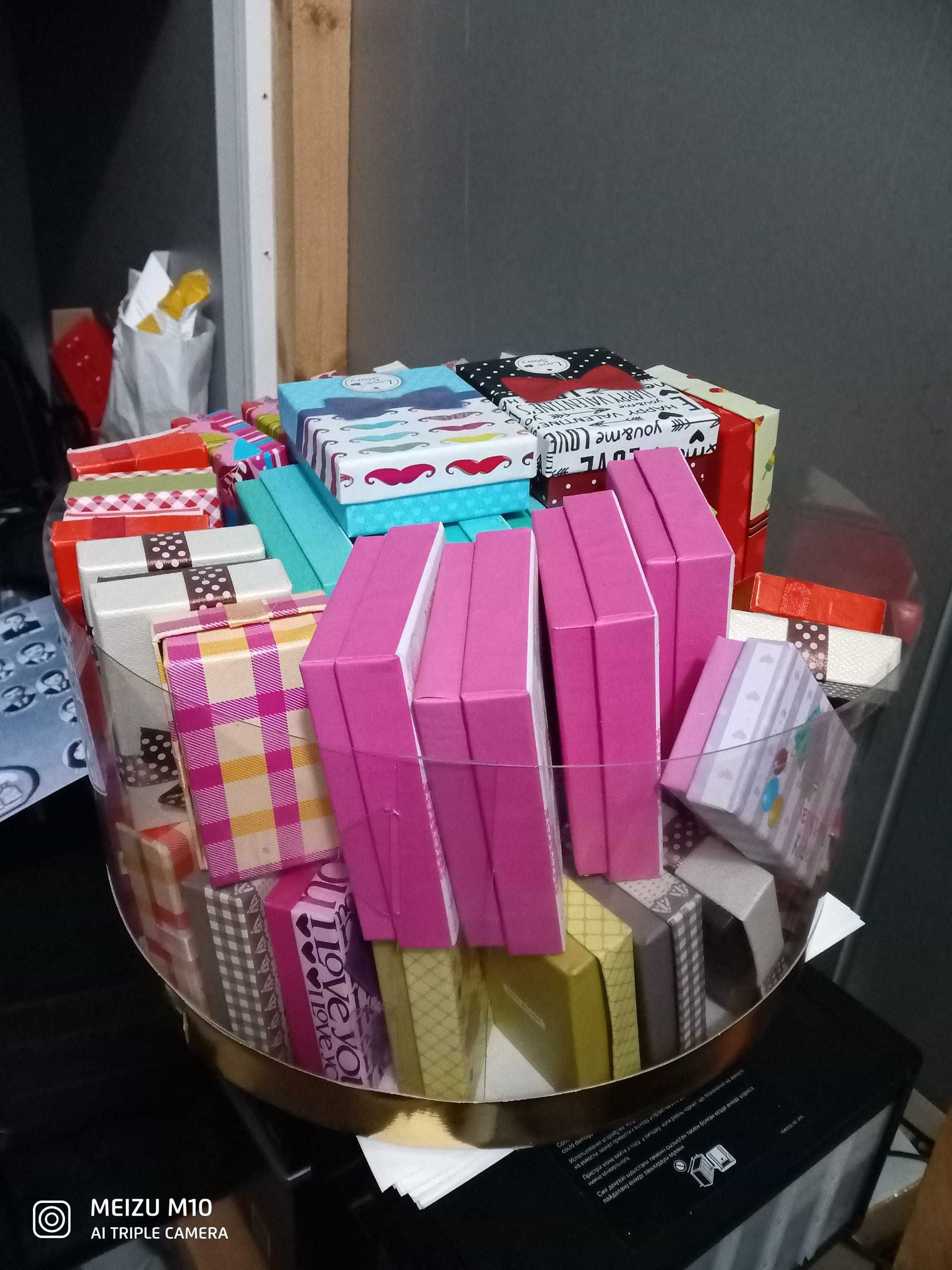Подарочные коробочки  500.