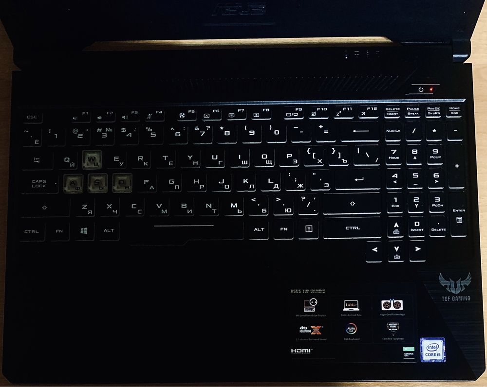 Asus TUF GAMING Fx505G Игровой ноутбук