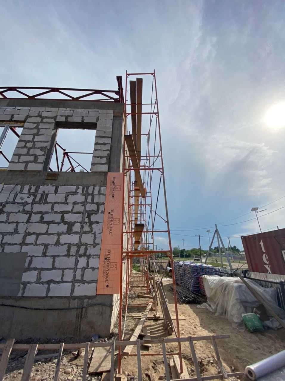 Аренда строительных лесов от 300 тенге за 1 кв.метр