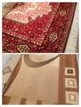 Продам б/у ковры и телевизор