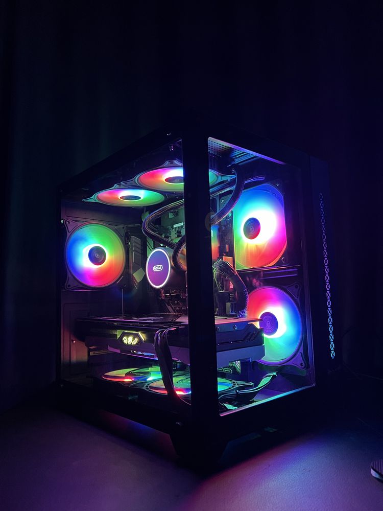 Мощный игровой компьютер Ryzen 5600x, 32gb, RX 5700 XT