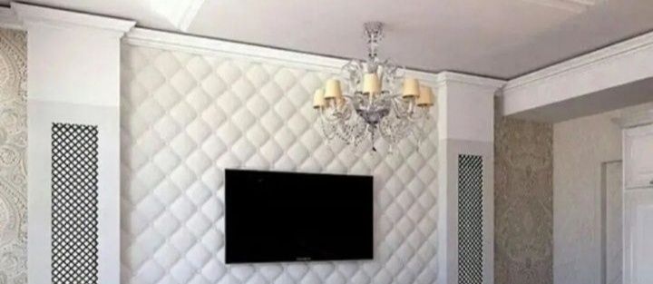 Акция!!. Скидка 20%. 3 д Кожа, 3д Волна, 3 д Кирпичный панель