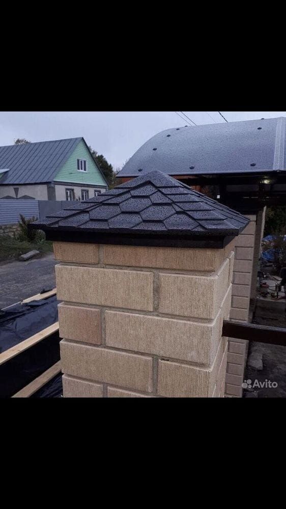 Колпаки и парапеты