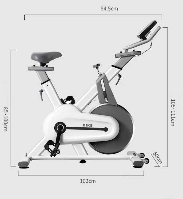 Тренажер SpinBike (белый) AF-5500 Желтый