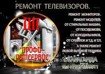 Ремонт телевизоров, мониторов и модулей на бытовую технику.