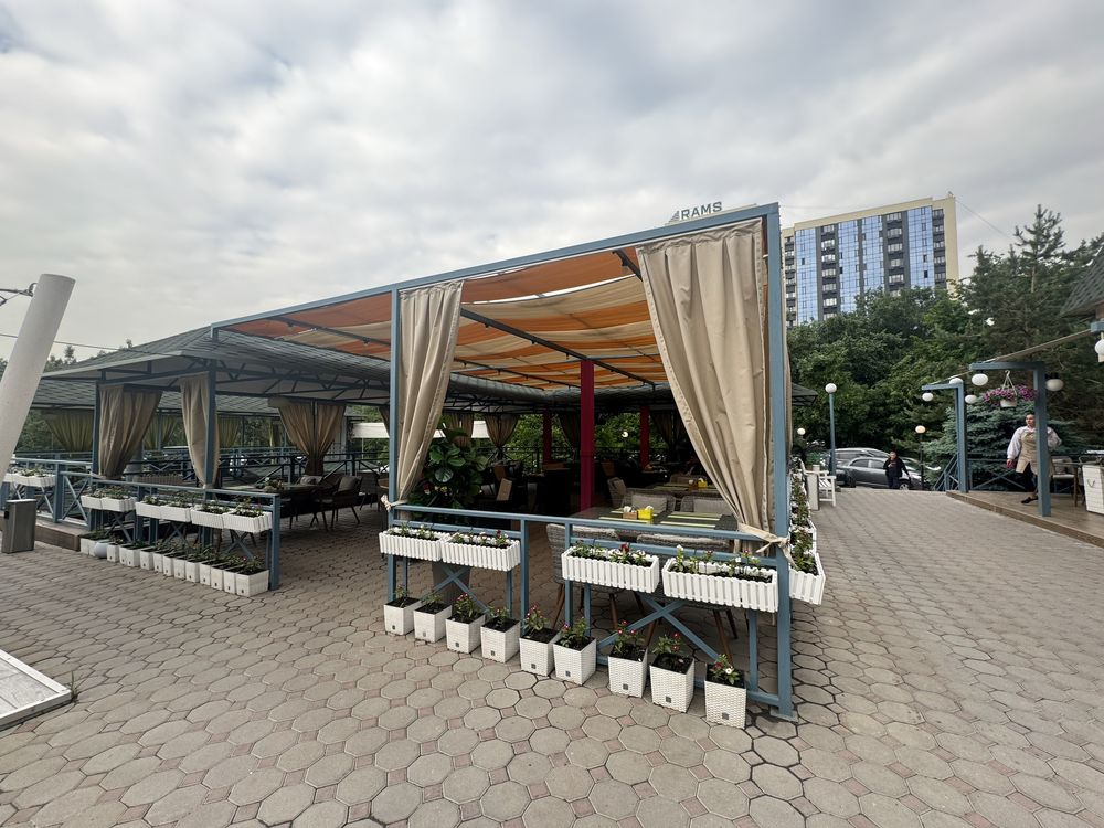 Пошив штор в беседку, летнюю терассу