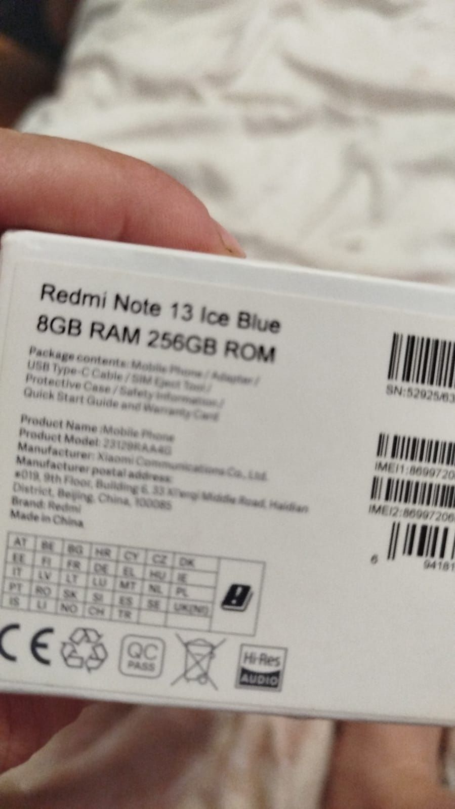 Redmi note 13 256gb