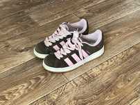Кроссовки adidas campus, коричнево-розовые