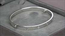 Браслет cartier серебро