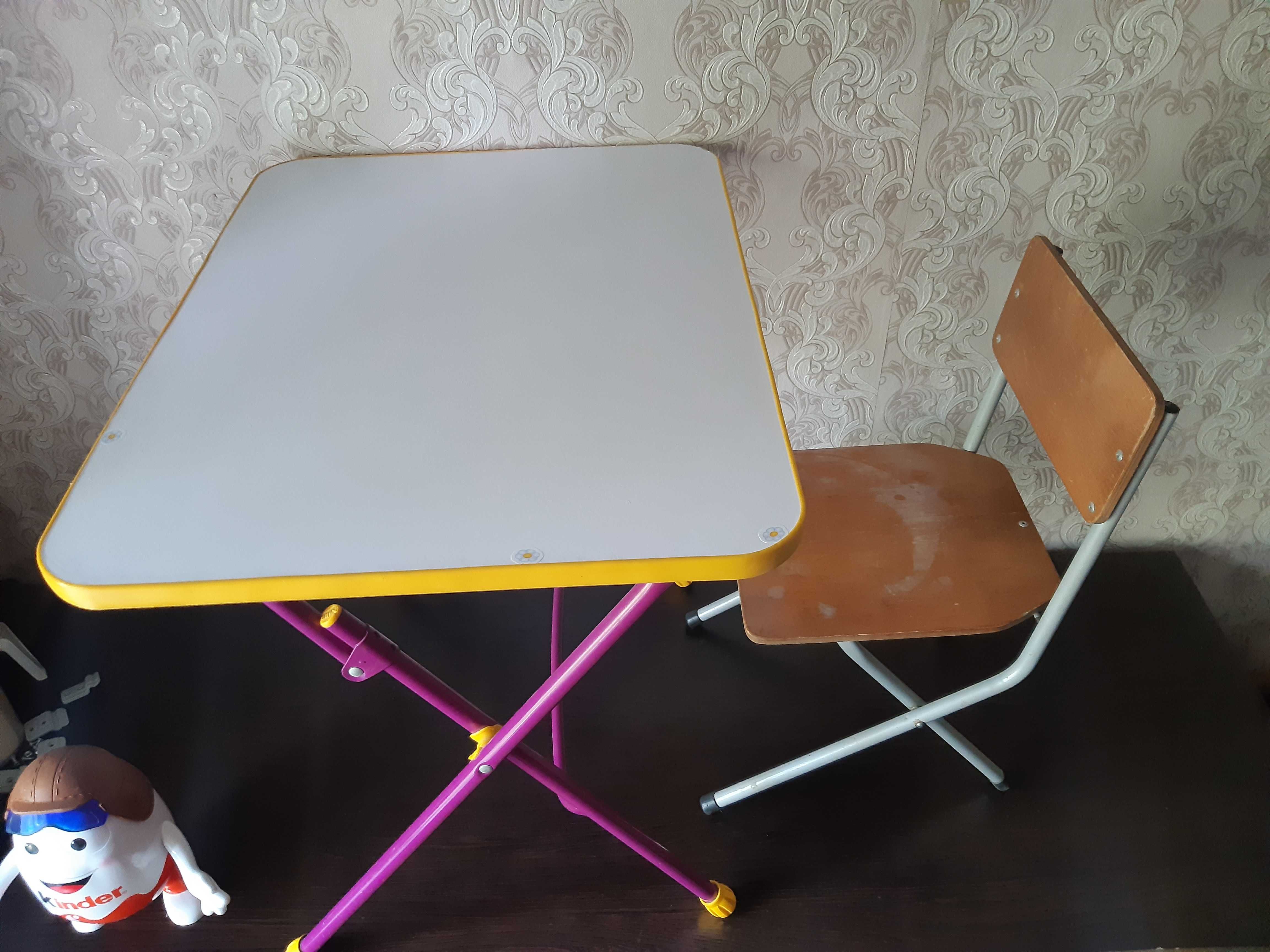 Детский стол парта nika стул сумка канцелярия и игрушки в подарок