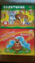 Продам пластилин 8 цветов