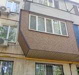 Балкон обшивка и с утеплением Алматы и область, Пластиковые окна,двери