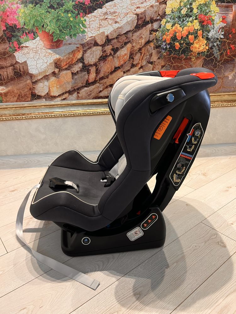 Детское автокресло Happy Baby PASSENGER V2, 0-25 кг, stone