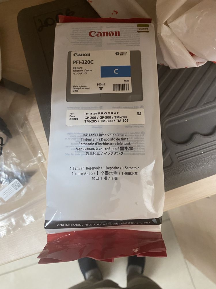 Картриджы canon pfi-320