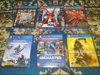 продаю диски playstation 4