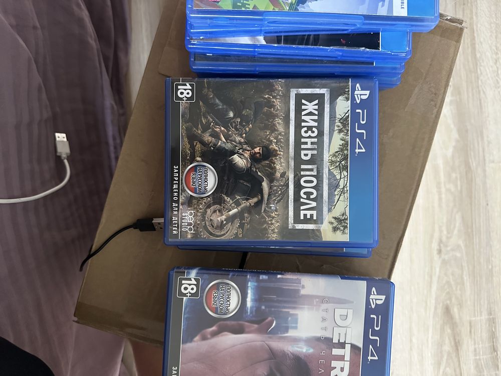 Игры на ps4, не вскрытые, новые