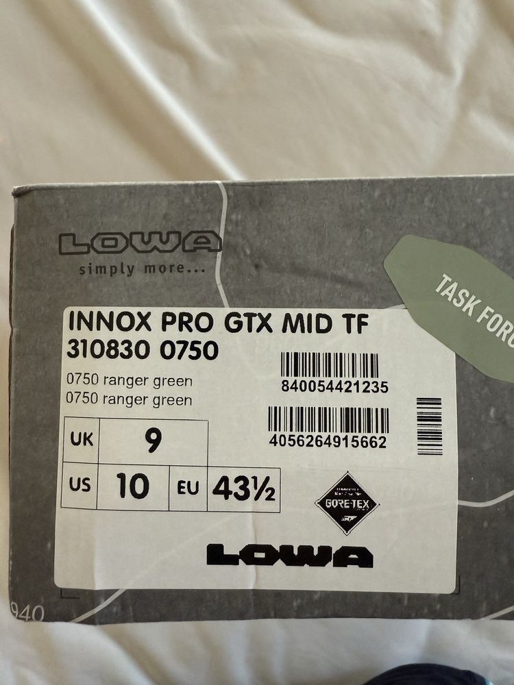 Lowa Innox Pro GTX Mid TF Размер 43,5