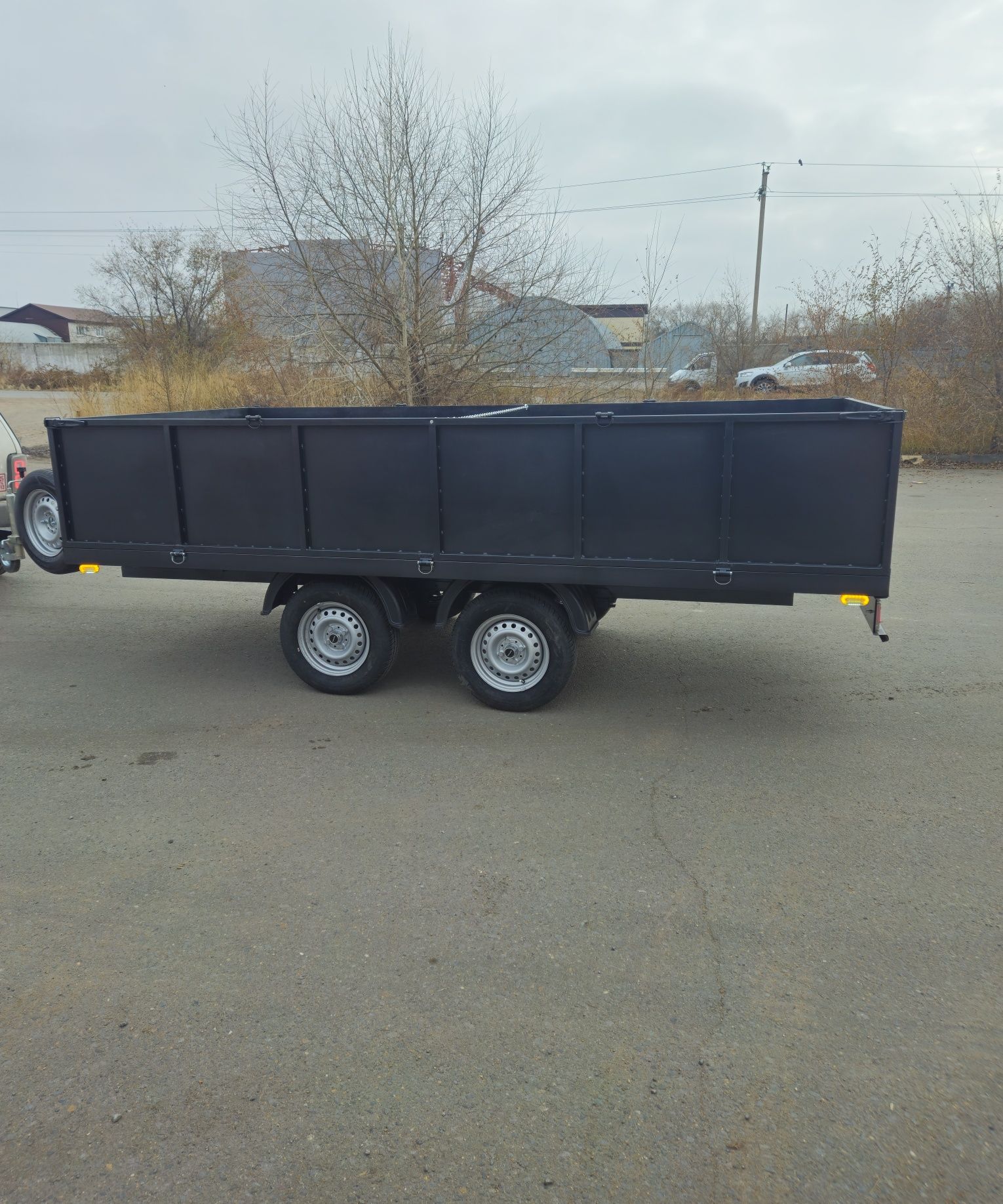 Прицеп на легковой автомобиль с тентом. Kaspi рассрочка