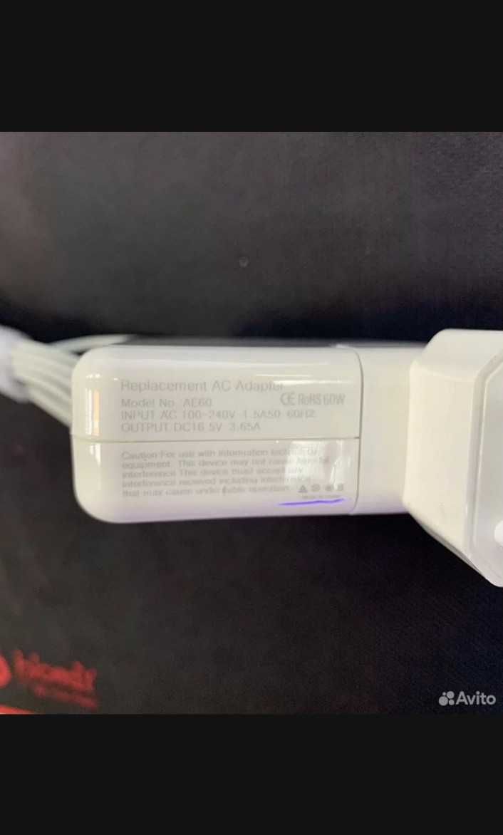 Зарядка на MacBook МакБук MagSafe 1 и 2