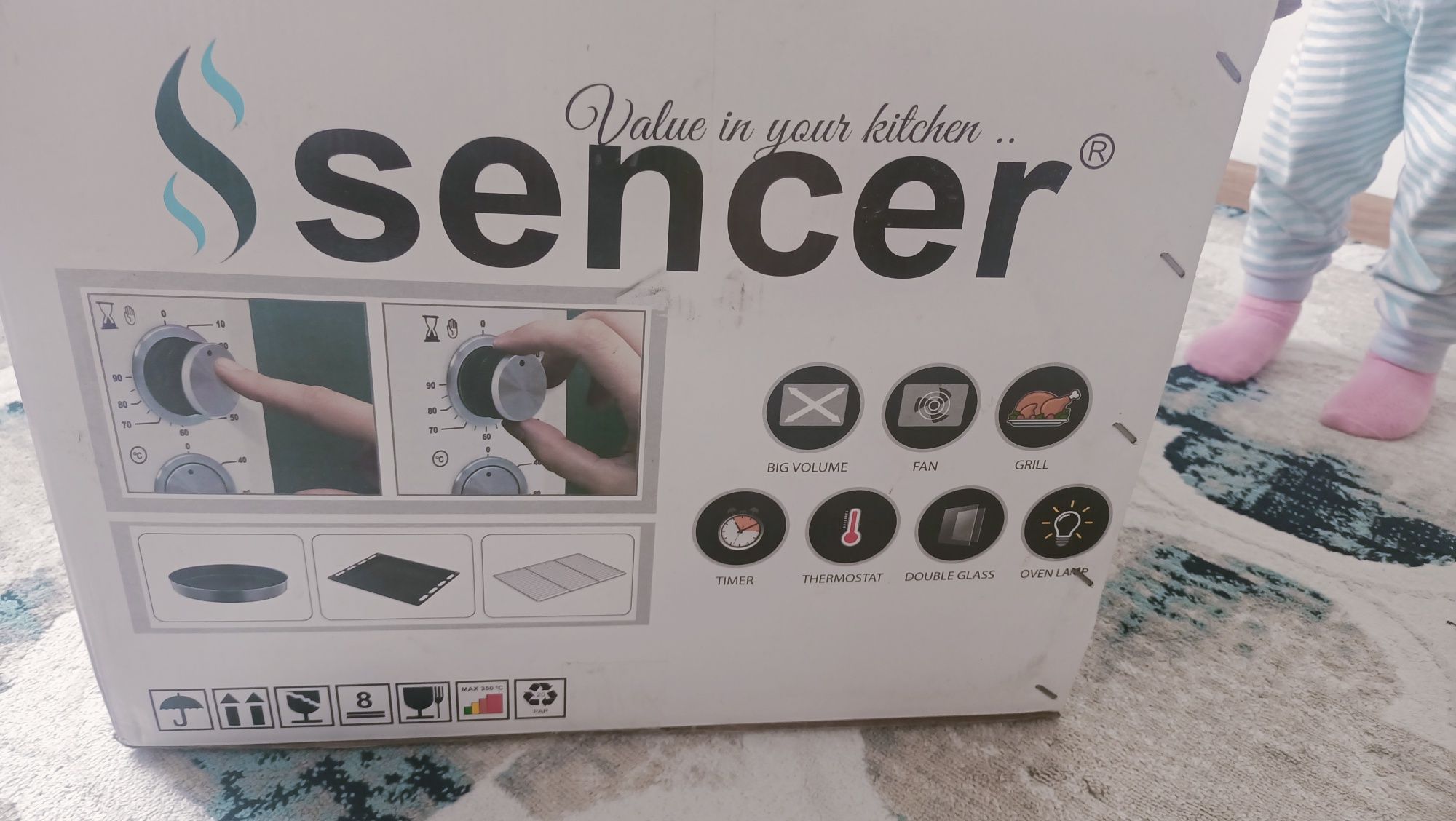 Срочно продам электропечь SENSER