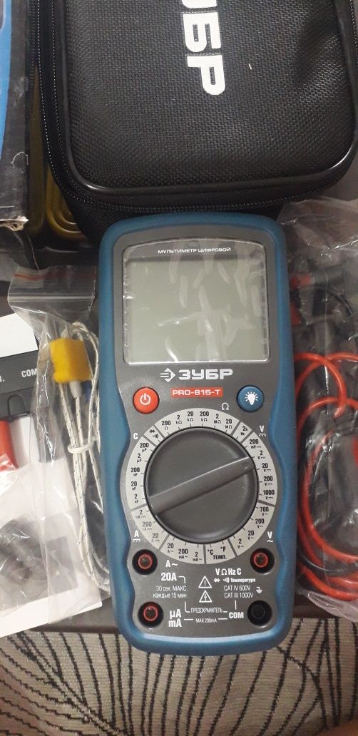 Мультиметр цифровой  PRO-815-T