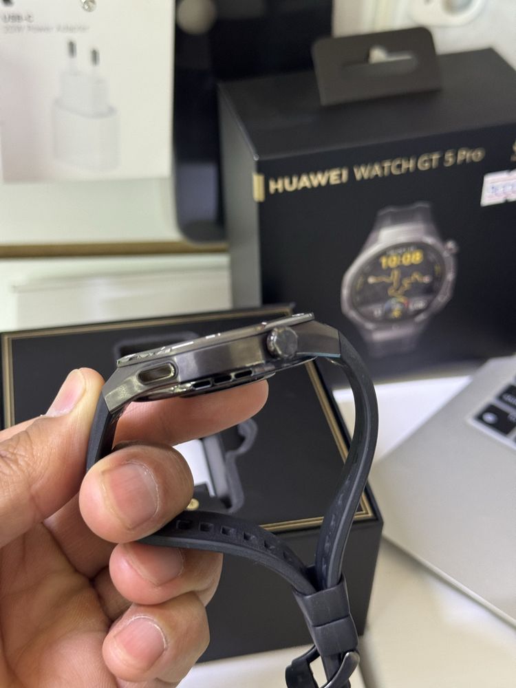 Huawei Watch GT 5pro в идеальном сост.полный комплект!