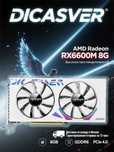 Видеокарта AMD RX 6600 8 Gb в Шымкенте. Аналог RTX 2070, RTX 3060.