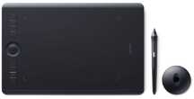 Графический планшет Wacom Intuos Pro Medium, Чёрный (PTH-660)