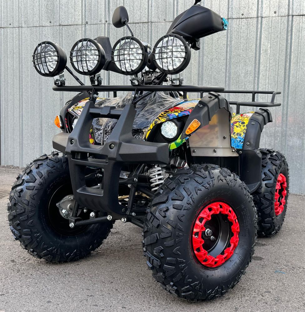 Квадроцикл ATV 125 (сигнализация, 2 ключа) новый 2025г