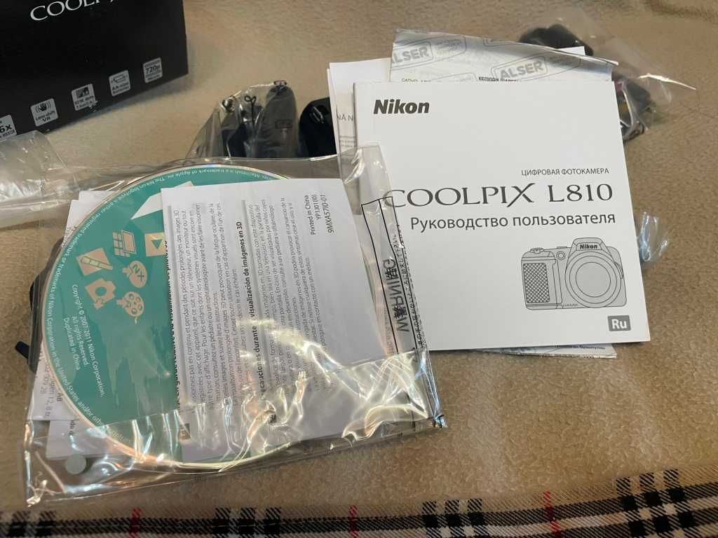 NIKON Coolpix L810 новый в коробке с 26 кратным зумом