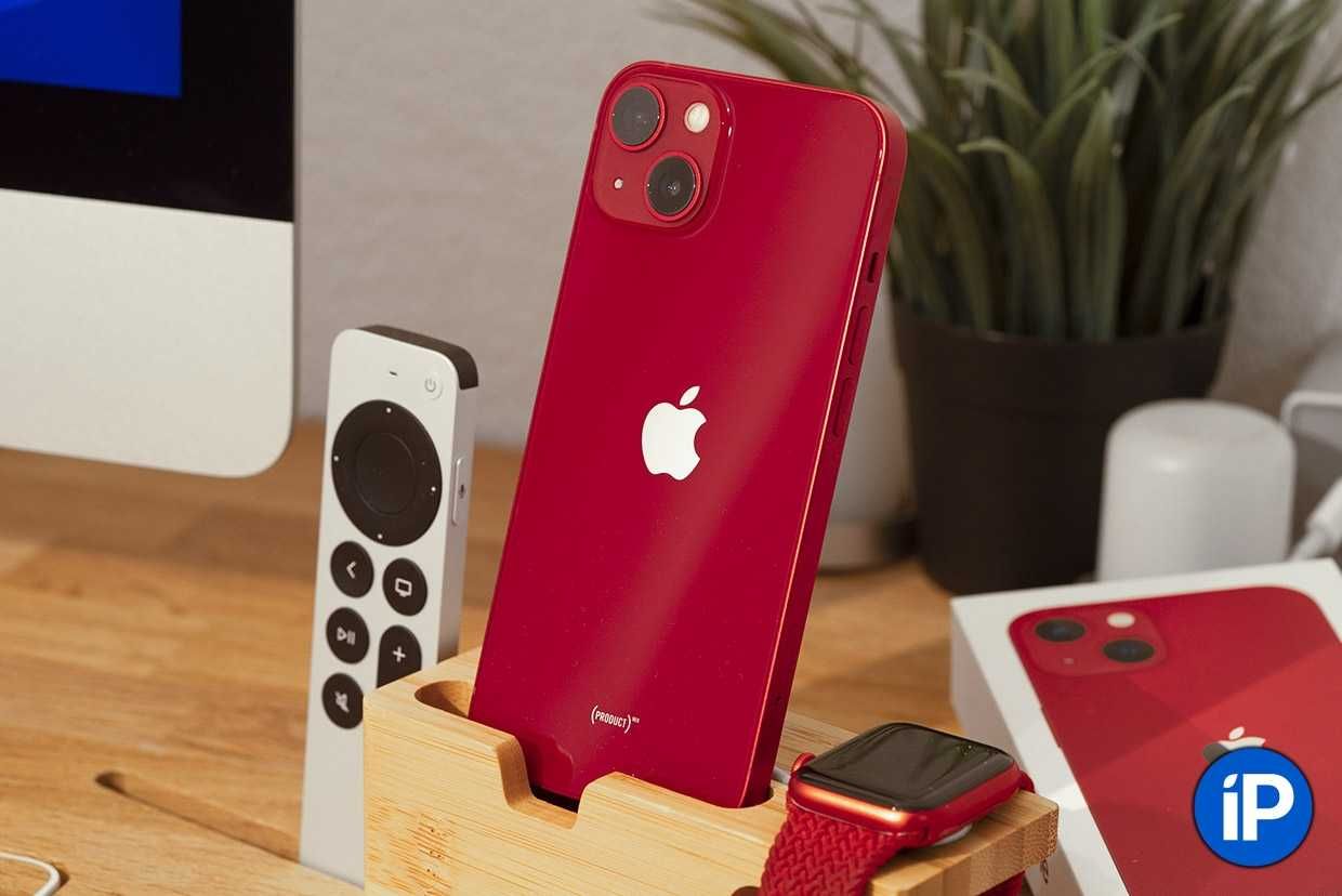 iPhone 13 Красный 128GB в рассрочку Без Банков