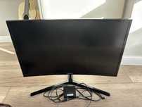 Монитор SAMSUNG на комп 24 дюйма, FHD, VA, 144 Hz