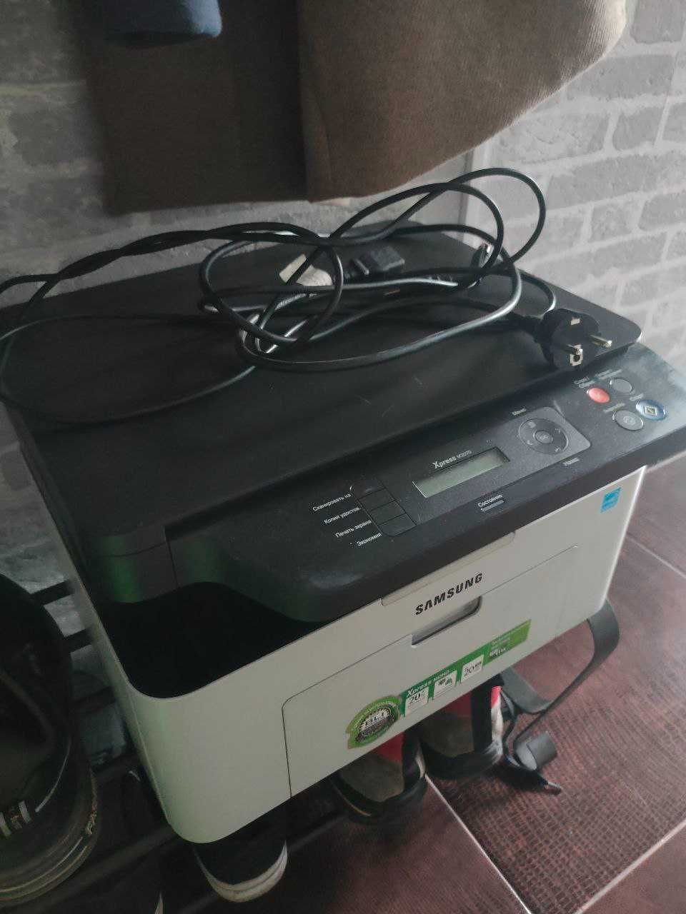 Samsung Xpress M2070 (Уже прошитый) + 3 картриджа
