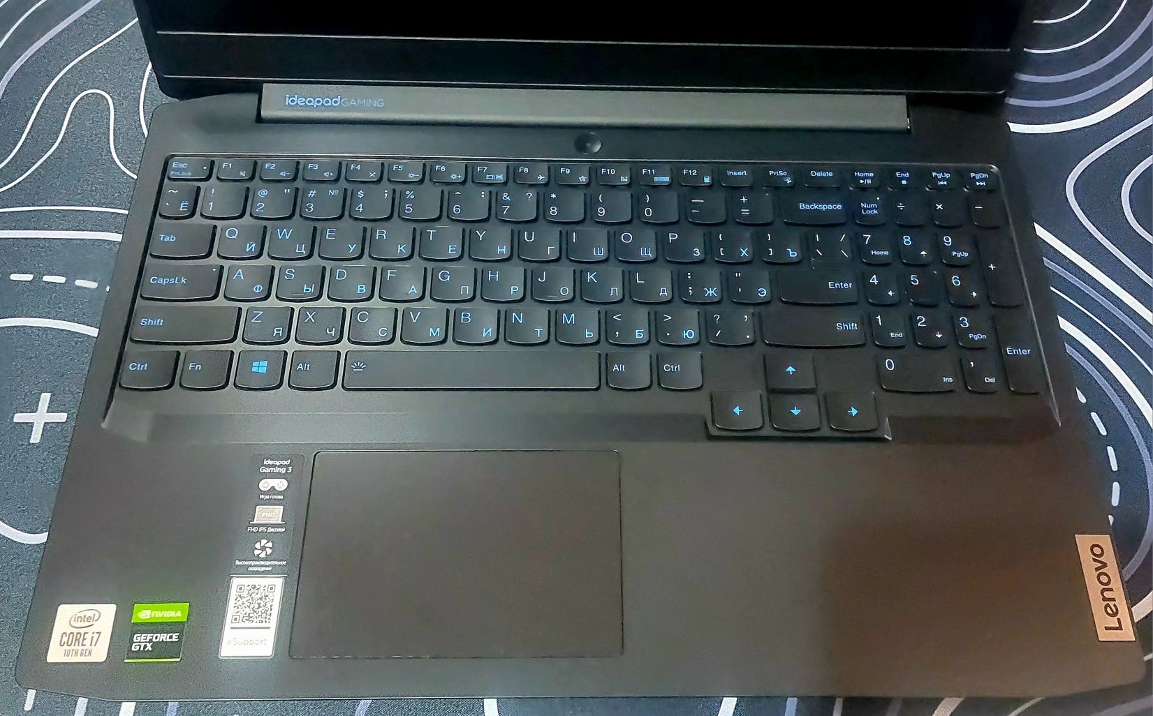 Lenovo ideapad gaming cor i7, 6 ядерный!