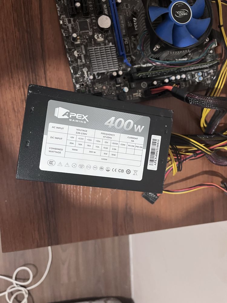 продаю core i5-3470 и блок питания 400w