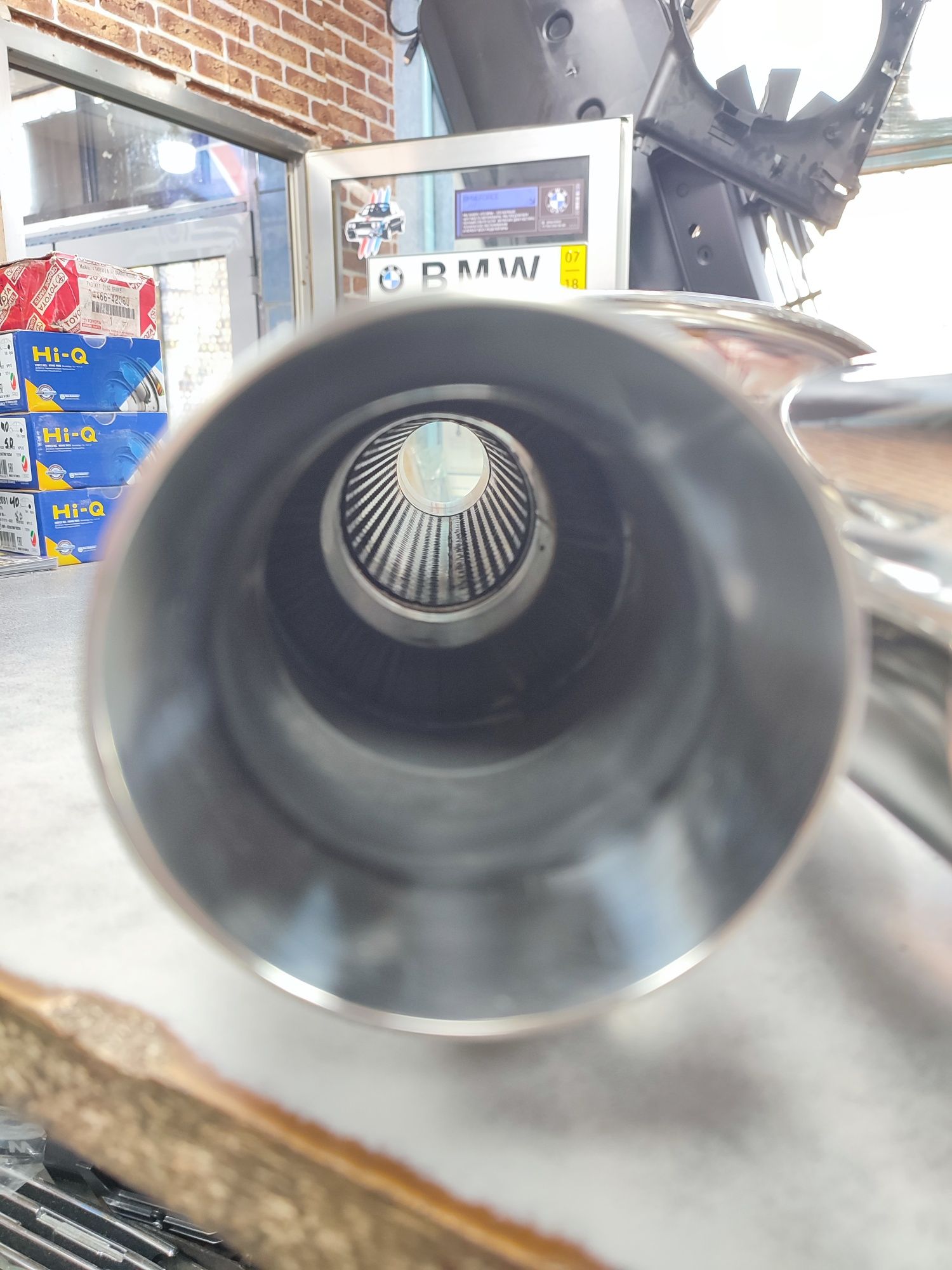 MagnaFlow банка глушитель BMW E39