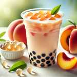 Молочный улун с персиком для Bubble Tea, Джемы, Сиропы, Тапиока